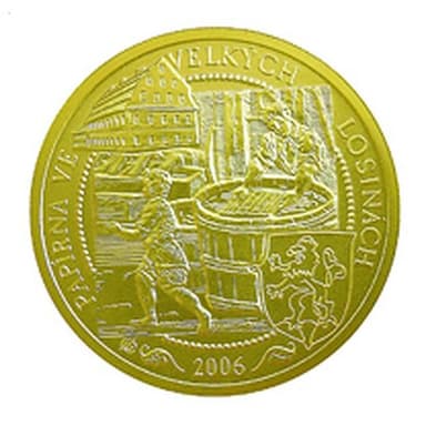 2 500 Kč - Národní kulturní památka papírna Velké Losiny