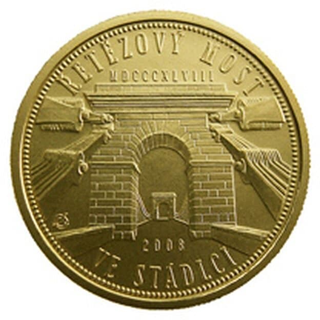 Národní kulturní památka řetězový most ve Stádlci