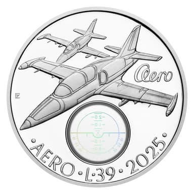 500 Kč - Cvičný letoun Aero L-39 Albatros