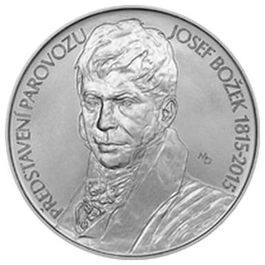 200 Kč - 200. výročí představení parovozu Josefem Božkem