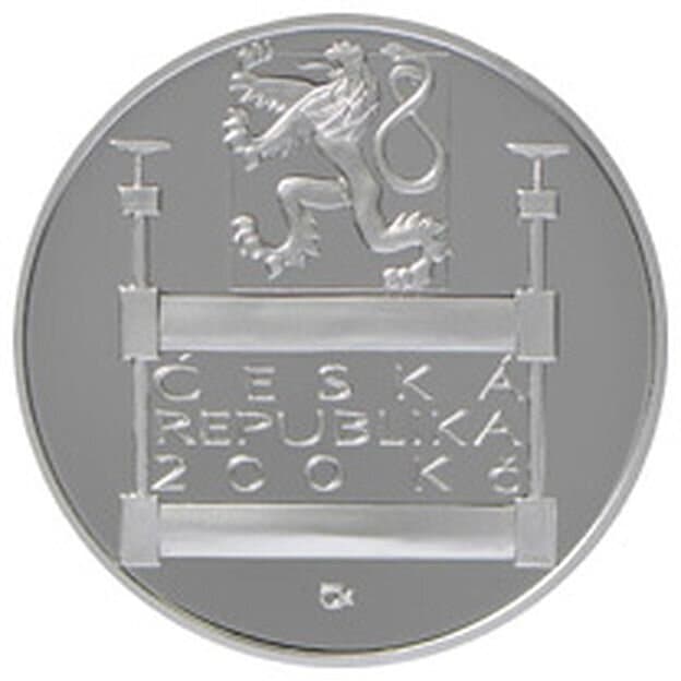 100. výročí založení Sdružení českých umělců grafiků Hollar - rubová strana