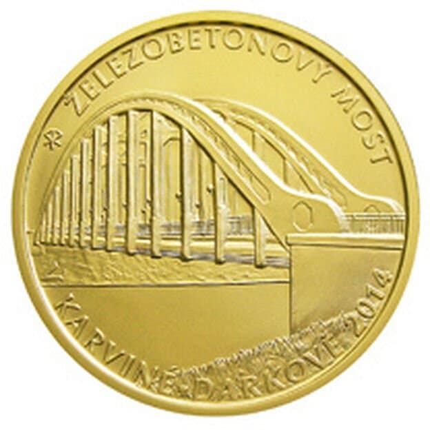 Železobetonový most v Karviné-Darkově