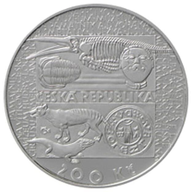 200. výročí založení Národního muzea - rubová strana