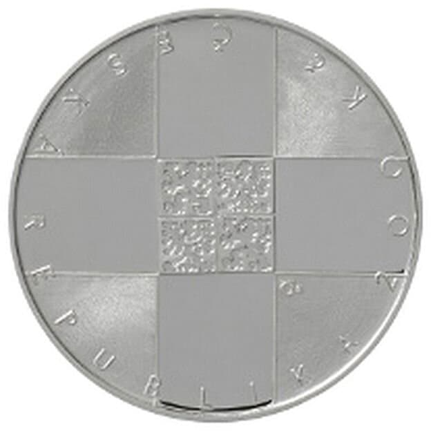 100. výročí založení Československého kříže - rubová strana