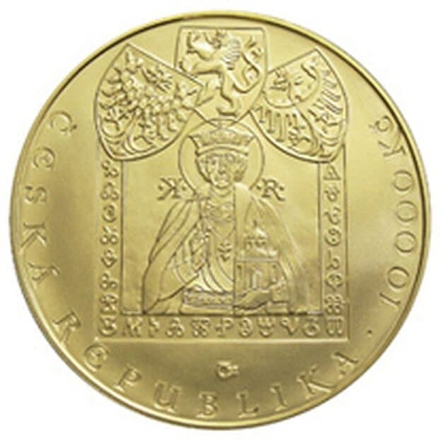 1150. výročí příchodu věrozvěstů Konstantina a Metoděje - rubová strana