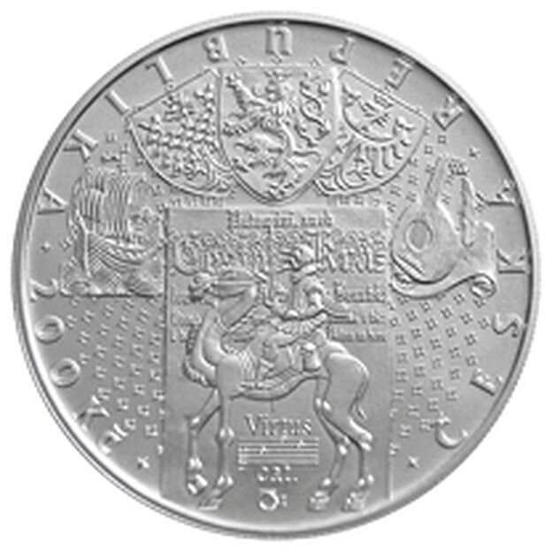 450. výročí narození Kryštofa Haranta z Polžic a Bezdružic - rubová strana