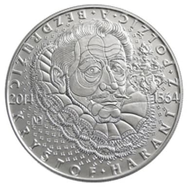 200 Kč - 450. výročí narození Kryštofa Haranta z Polžic a Bezdružic