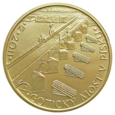 5 000 Kč - Gotický most v Písku