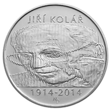 500 Kč - 100. výročí narození Jiřího Koláře