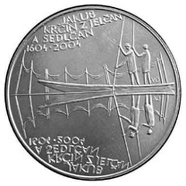 200 Kč - 400. výročí úmrtí Jakuba Krčína z Jelčan a Sedlčan
