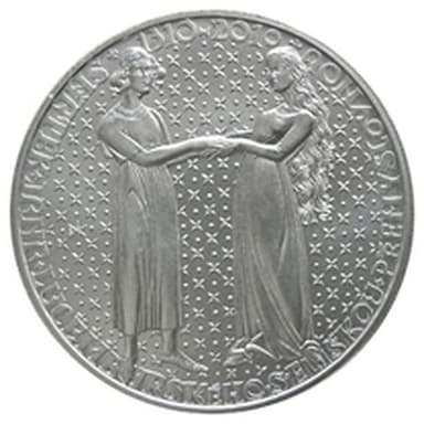 200 Kč - 700. výročí - sňatek Jana Lucemburského s Eliškou Přemyslovnou