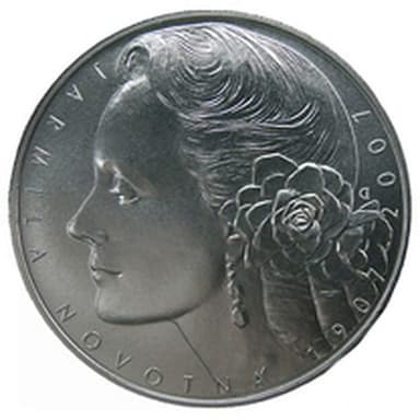 200 Kč - 100. výročí narození Jarmily Novotné