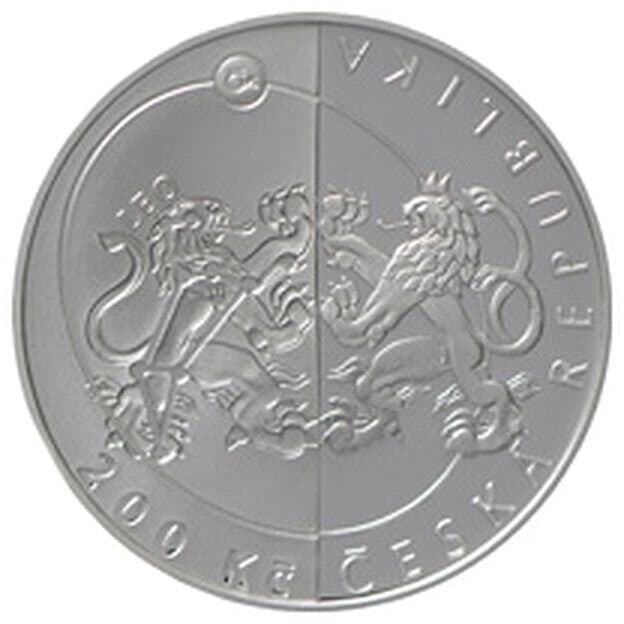 100. výročí založení České astronomické společnosti - rubová strana