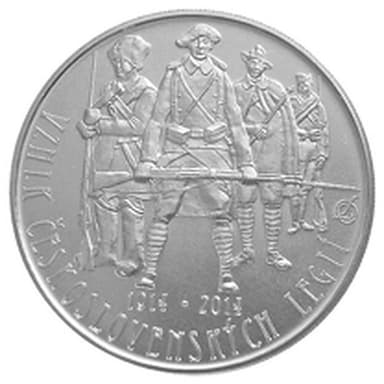 200 Kč - 100. výročí založení československých legií