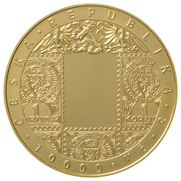 Zavedení československé měny - rubová strana