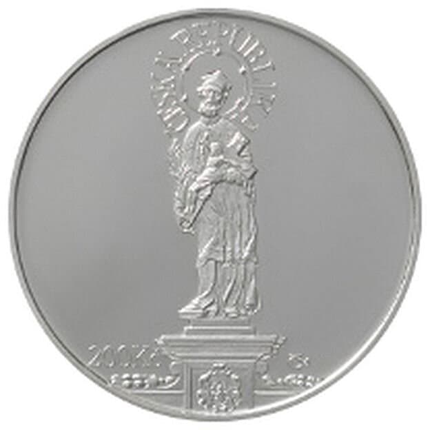 300. výročí úmrtí Jana Brokoffa - rubová strana