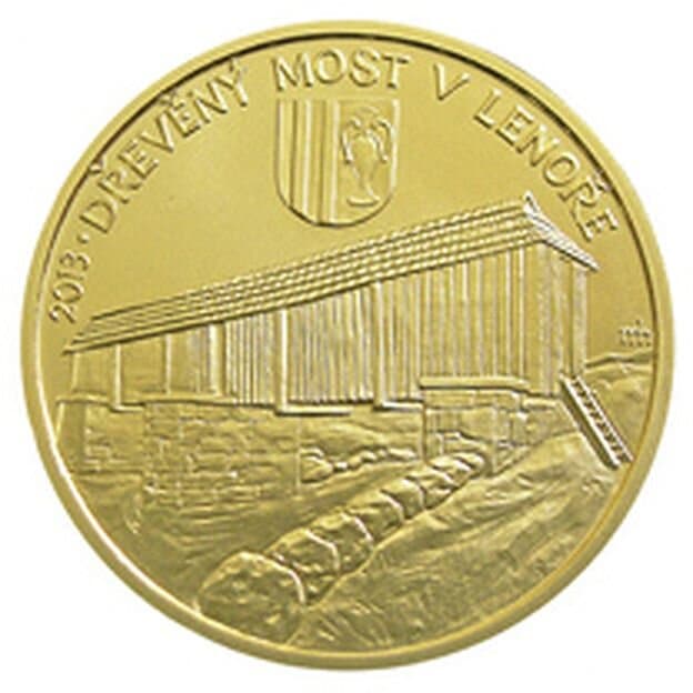 Dřevěný most v Lenoře