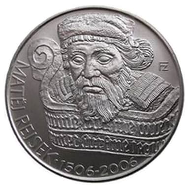 200 Kč - 500. výročí úmrtí Matěje Rejska