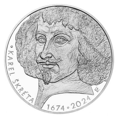 200 Kč - 350. výročí úmrtí Karla Škréty