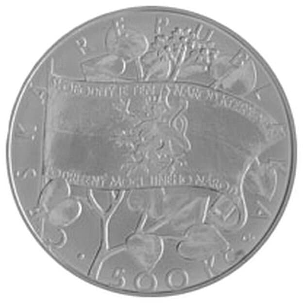 100. výročí vzniku Československé národní rady - rubová strana