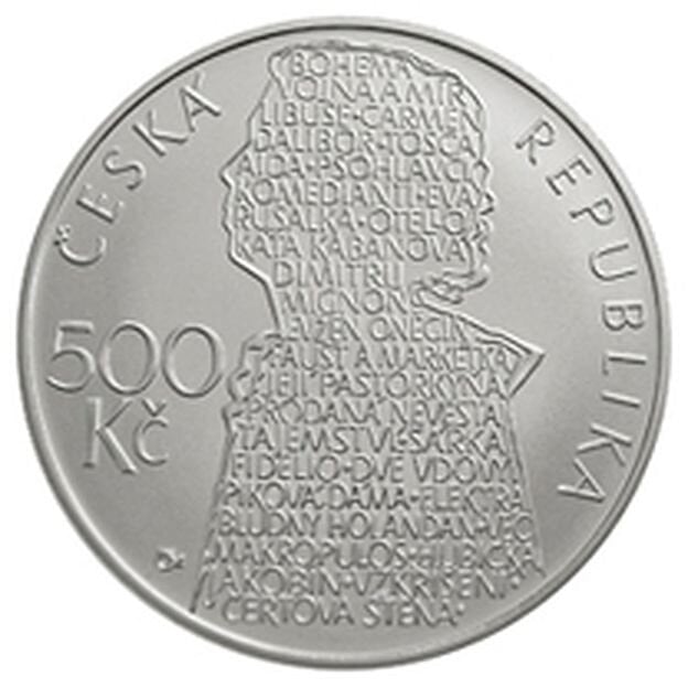 100. výročí narození Beno Blachuta - rubová strana