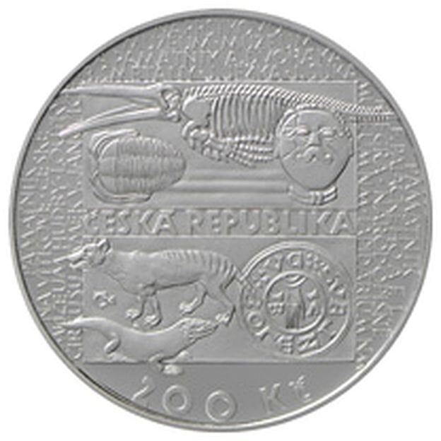 200. výročí založení Národního muzea - rubová strana