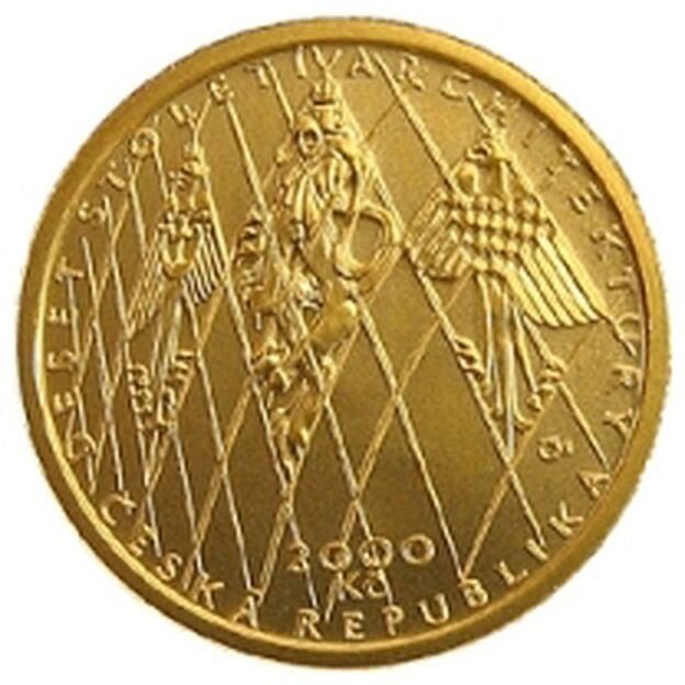 Současnost - Tančící dům v Praze - rubová strana