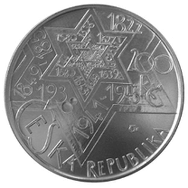 400. výročí úmrtí Rabiho Jehudy Löwa - rubová strana