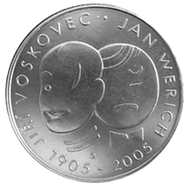 100. výročí narození Jana Wericha a Jiřího Voskovce