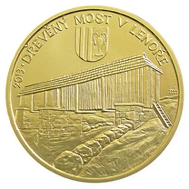 Dřevěný most v Lenoře