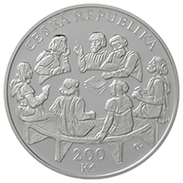600. výročí vydání čtyř pražských artikulů - rubová strana