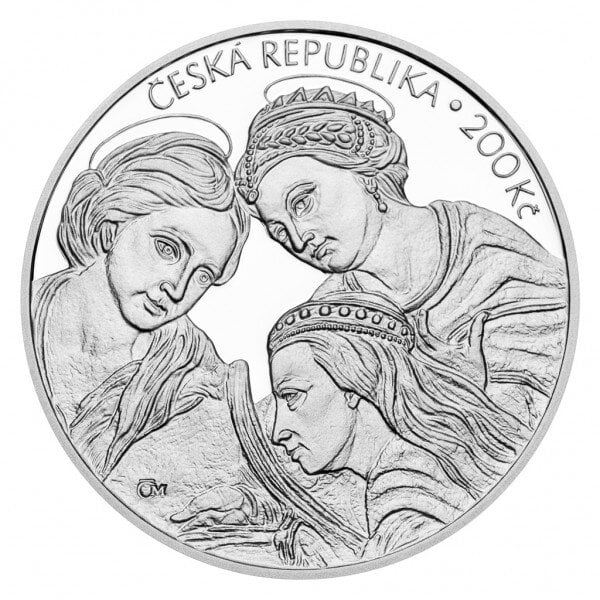 350. výročí úmrtí Karla Škréty - rubová strana